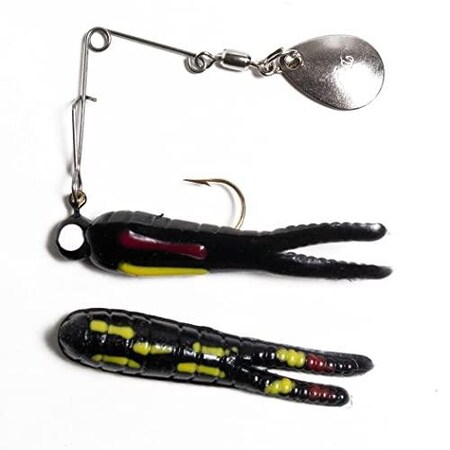 Betts Spin 132 Split Tail Value Pk Black Coach Dog 921ST-41N